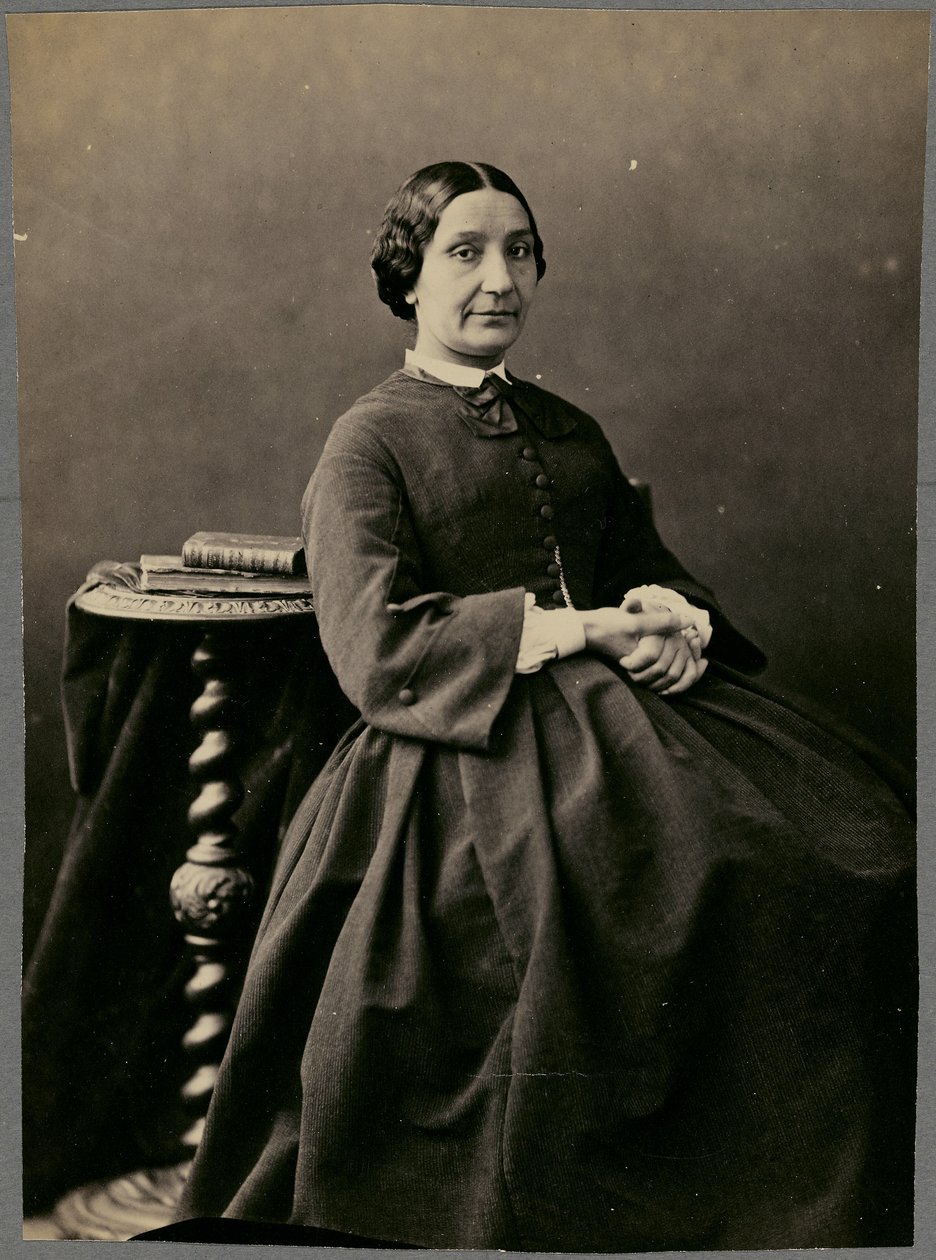 Slečna Elise Veuillot od Nadar [Gaspard Félix Tournachon]