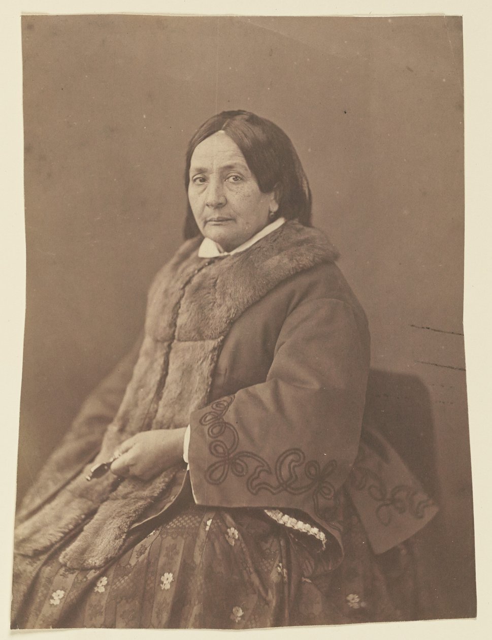 Paní Eugénie Niboyet od Nadar [Gaspard Félix Tournachon]