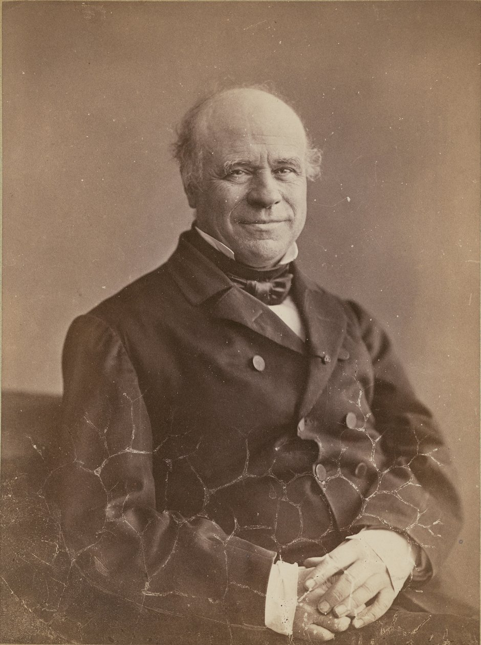 Silvestre de Sacy od Nadar [Gaspard Félix Tournachon]