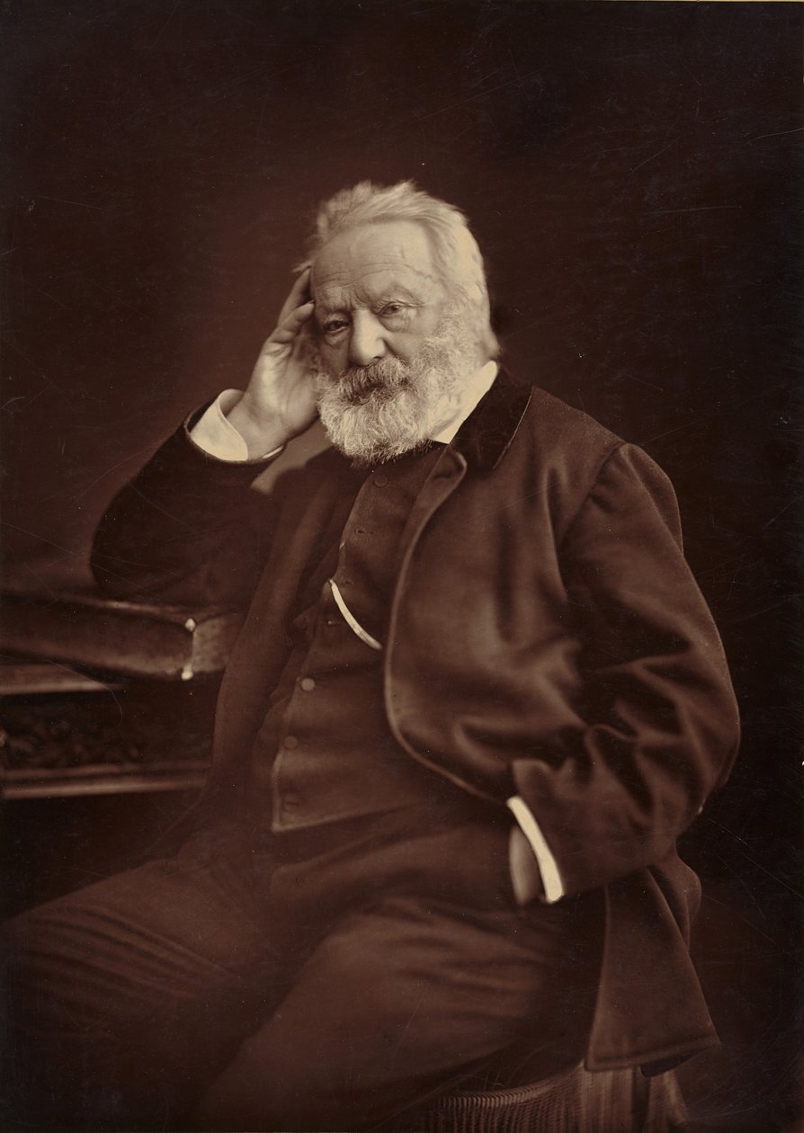 Victor Hugo od Nadar [Gaspard Félix Tournachon]