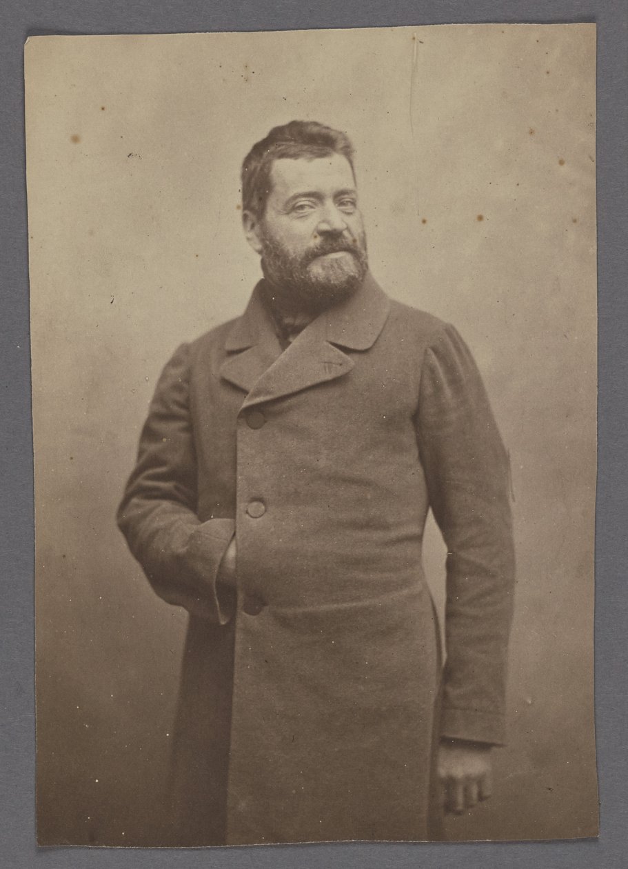 Xavier Meunier, architekt od Nadar [Gaspard Félix Tournachon]