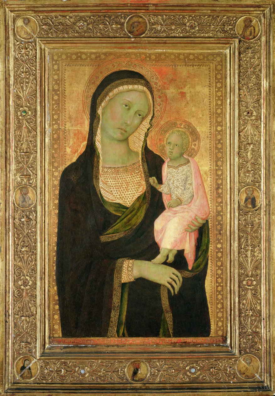 Madona s dítětem od Naddo Ceccarelli