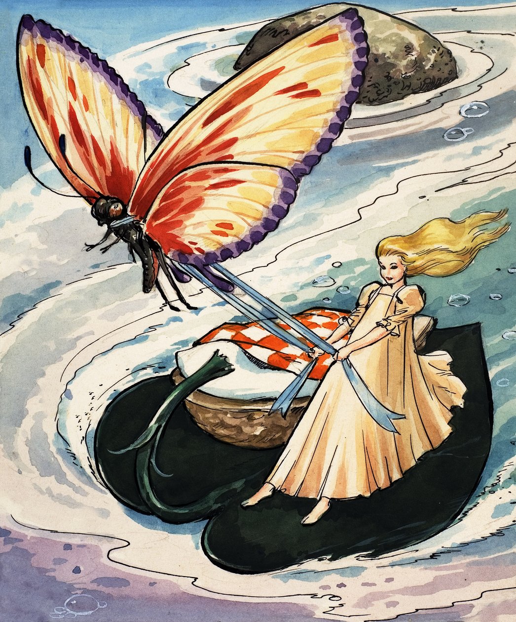 Thumbelina, z ročenky Fun in Toyland od Nadir Quinto