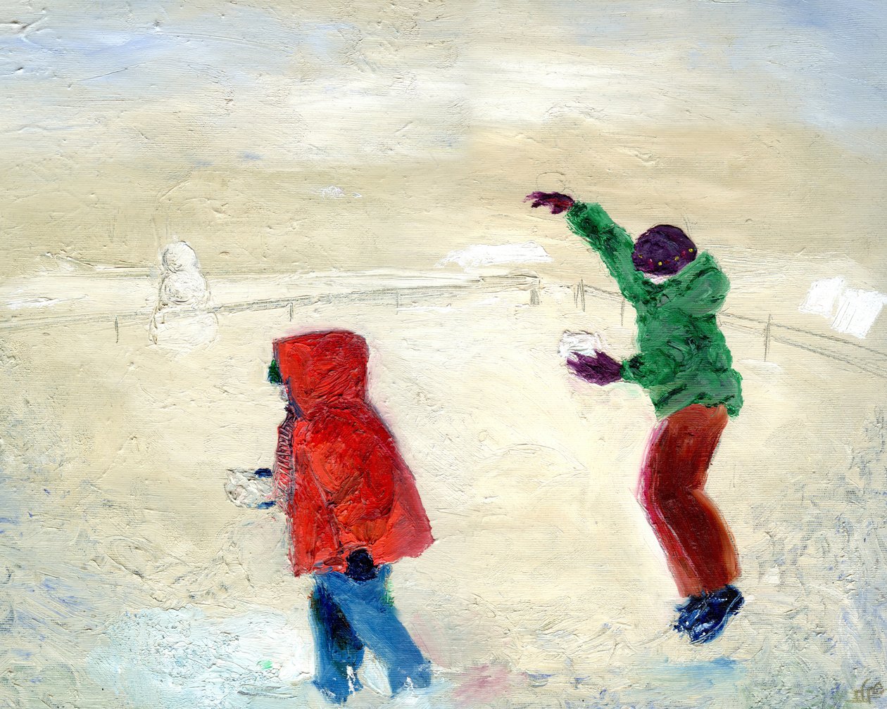 Sníh! 2014, od Nancy Moniz Charalambous