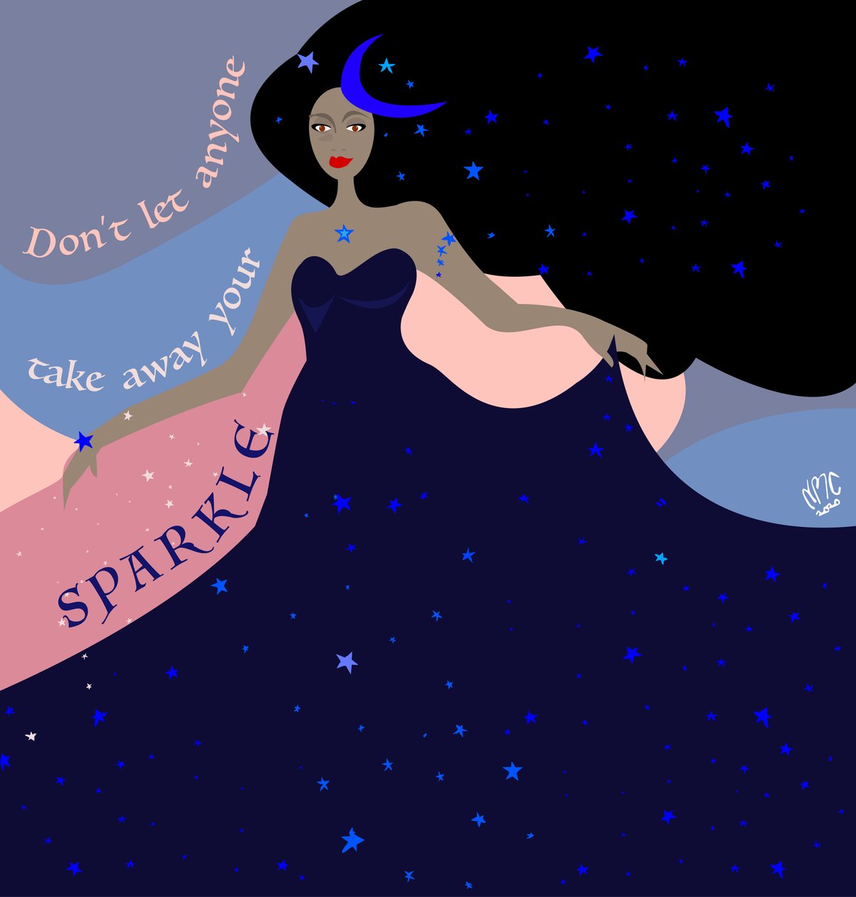 Sparkle, 2020 od Nancy Moniz Charalambous
