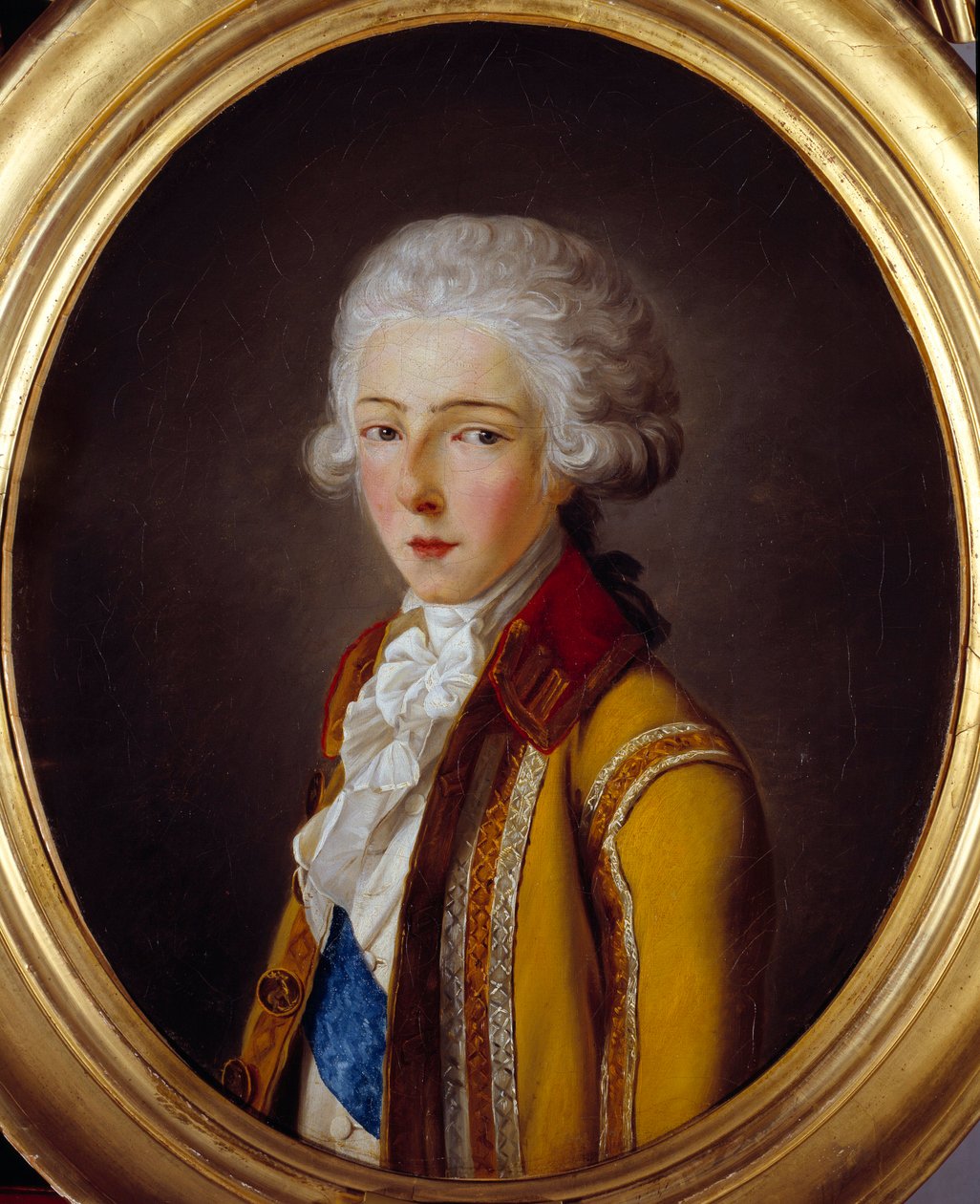 Portrét Louis Antoine Henri de Bourbon Conde, vévoda z Enghien (1772-1804). Obraz Nanine Vallain (18. století) od Nanine Vallain