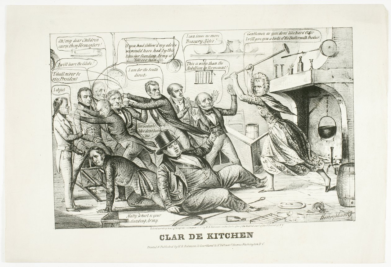 Clar de Kitchen, 1840 od Napoleon Sarony