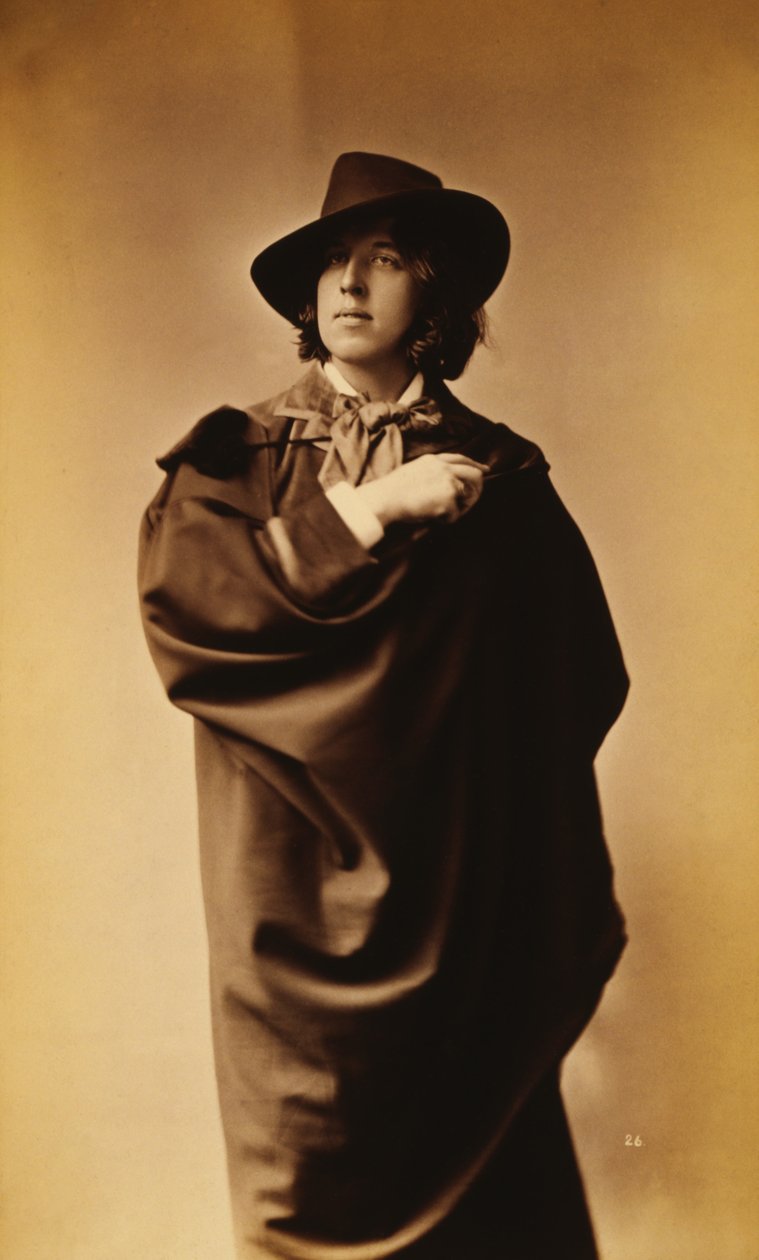 Oscar Wilde, 1882 (tisk alba) od Napoleon Sarony