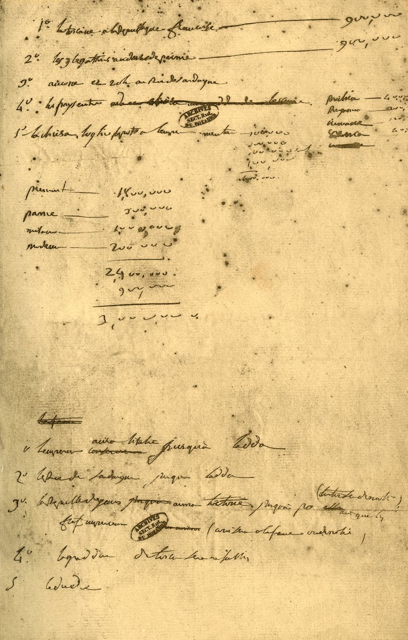 Poznámky týkající se smlouvy z Leobenu, březen 1797, 1921. od Napoleon Bonaparte I