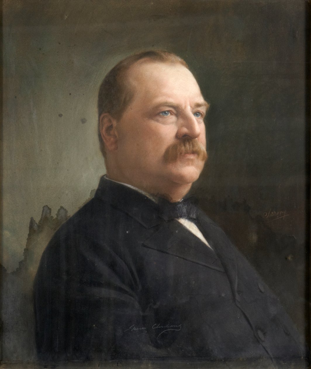 1882, Sarony, Napoleon, (Stephen) Grover Cleveland od Napoleon Sarony
