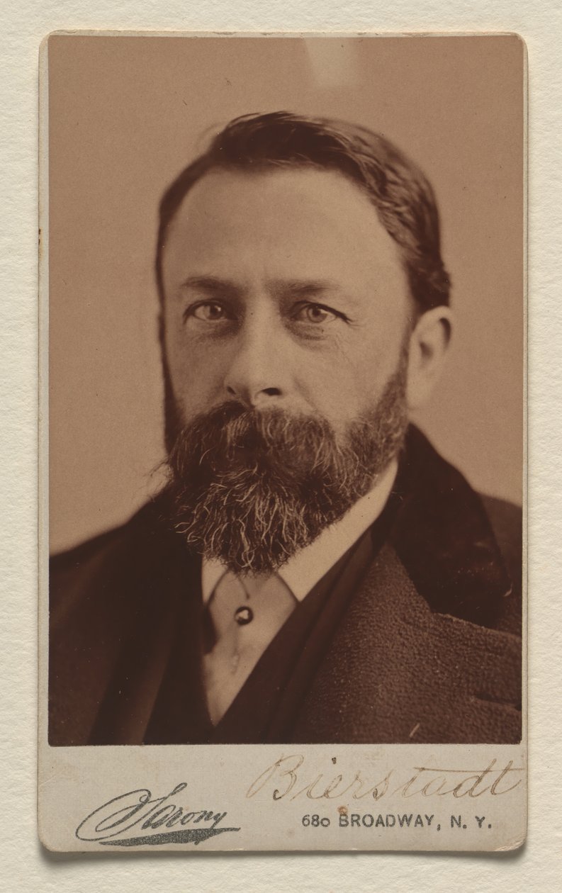 Albert Bierstadt od Napoleon Sarony