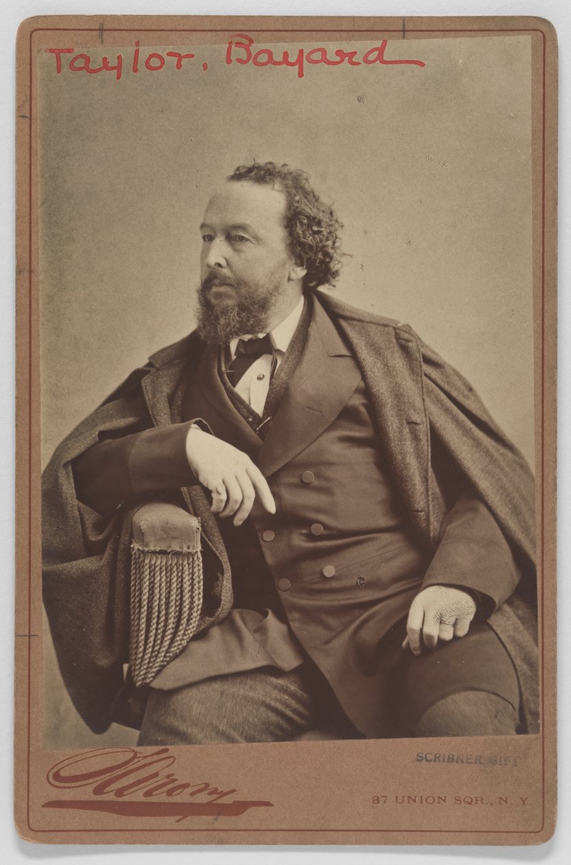 Bayard Taylor od Napoleon Sarony