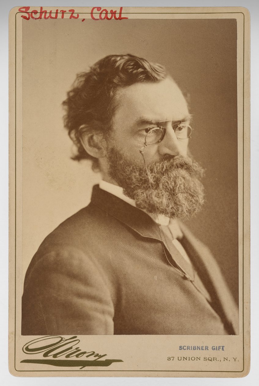 Carl Schurz od Napoleon Sarony