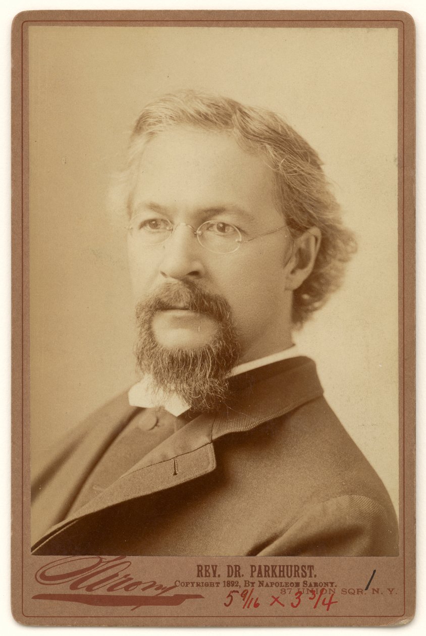 Charles Henry Parkhurst od Napoleon Sarony
