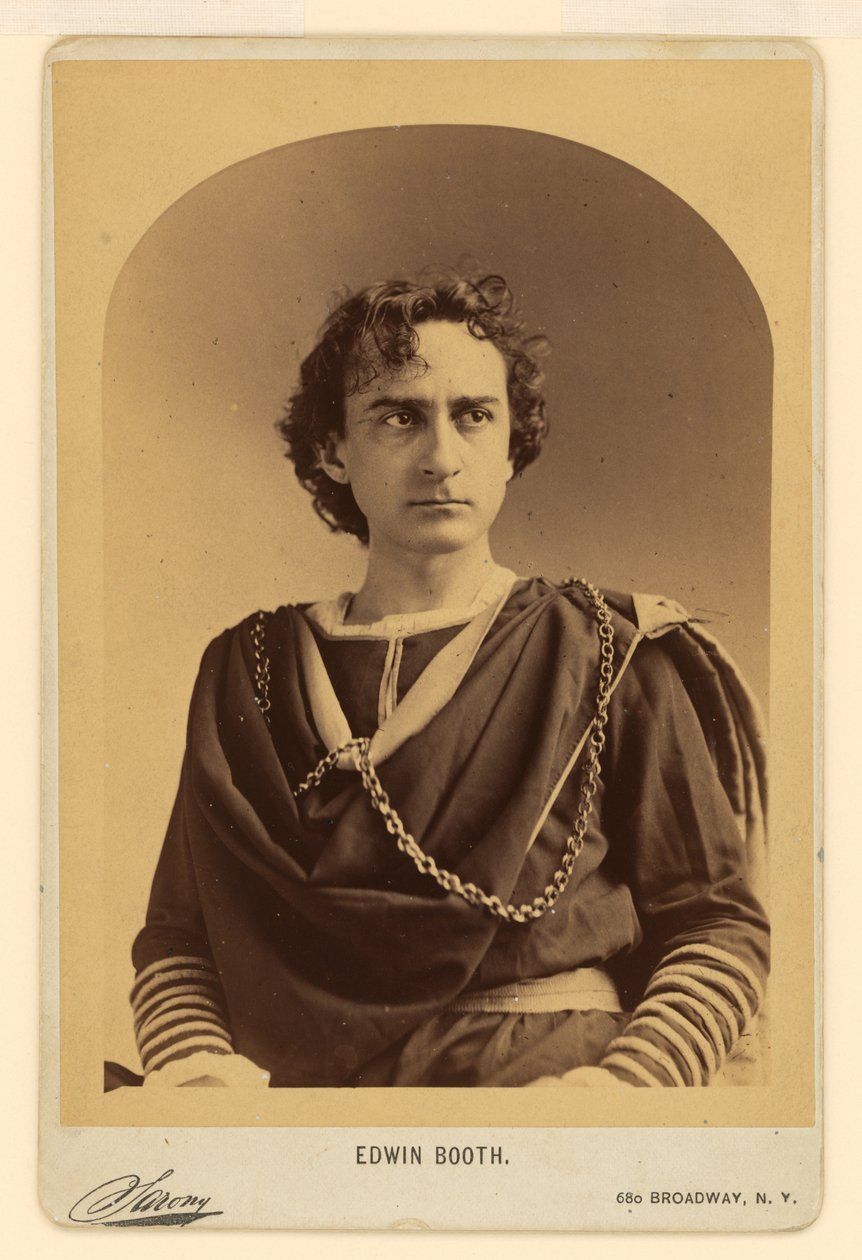 Edwin Booth od Napoleon Sarony