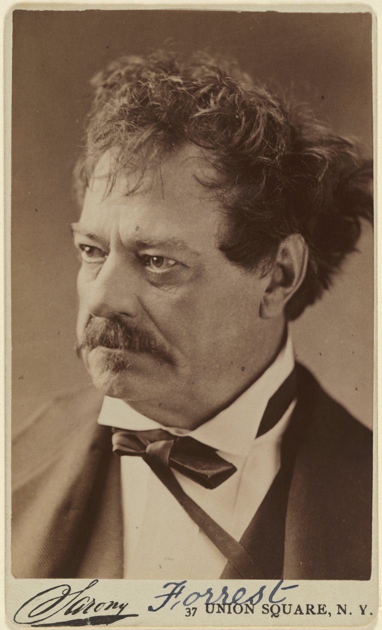 Edwin Forrest od Napoleon Sarony