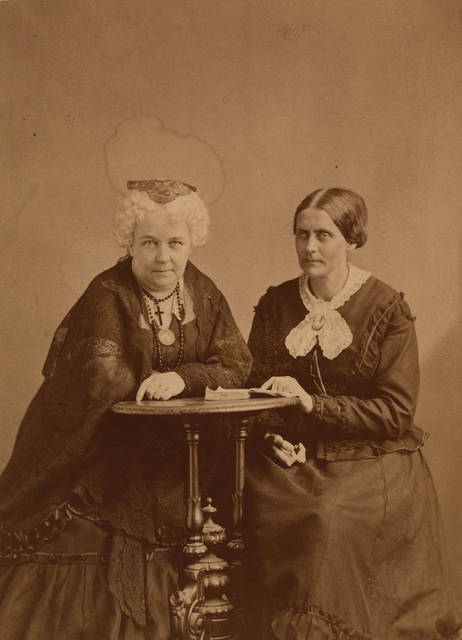 Elizabeth Cady Stantonová a Susan B. Anthonyová od Napoleon Sarony