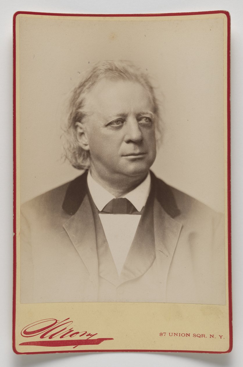Henry Ward Beecher od Napoleon Sarony