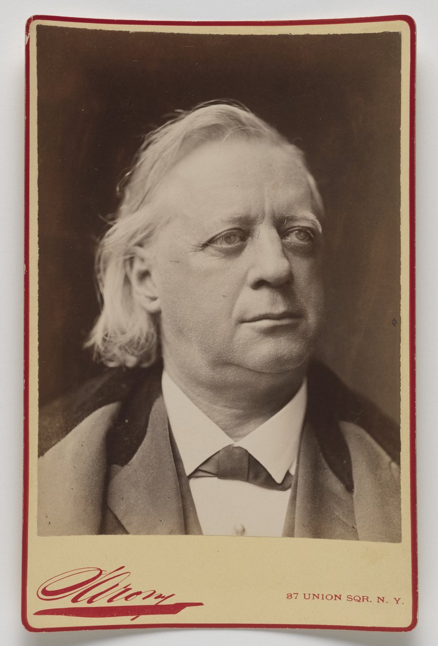 Henry Ward Beecher od Napoleon Sarony