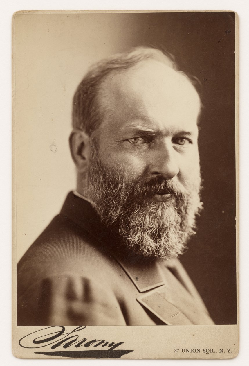 James Garfield od Napoleon Sarony