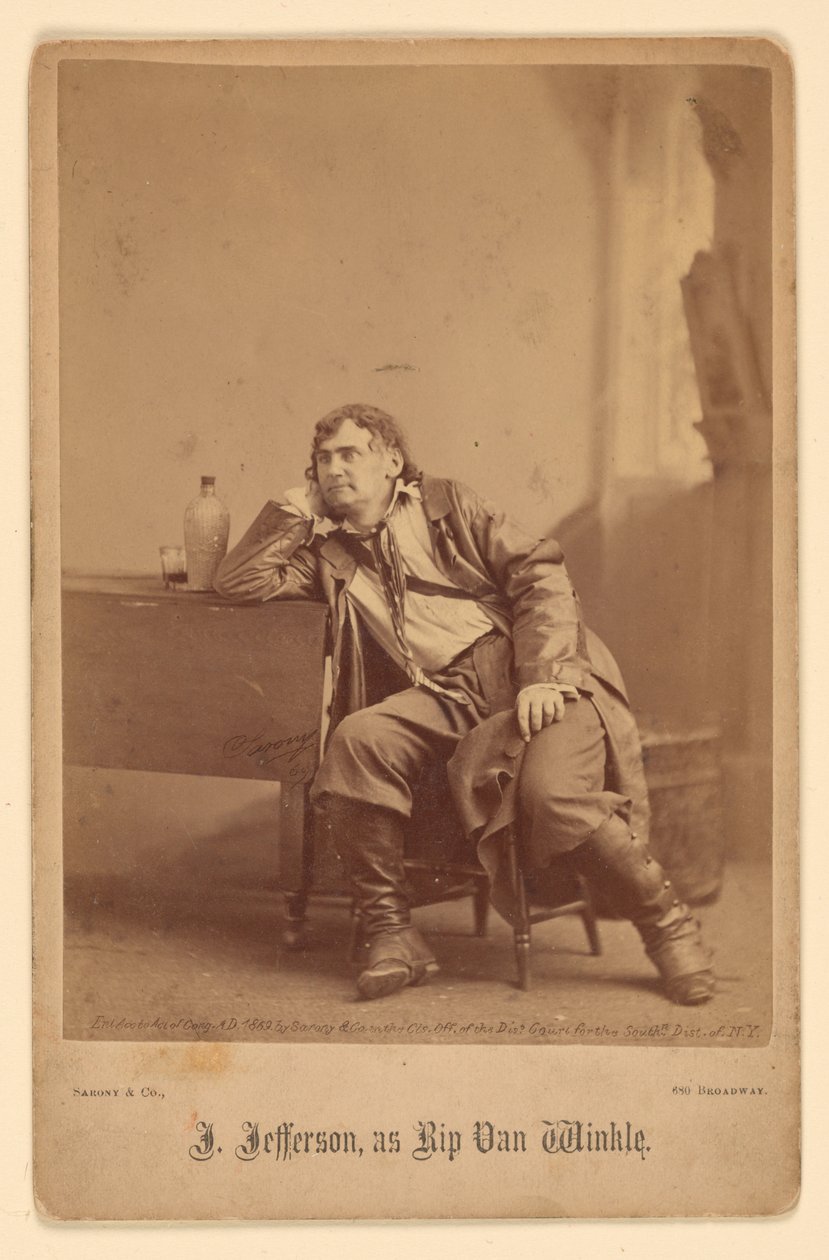 Joseph Jefferson od Napoleon Sarony