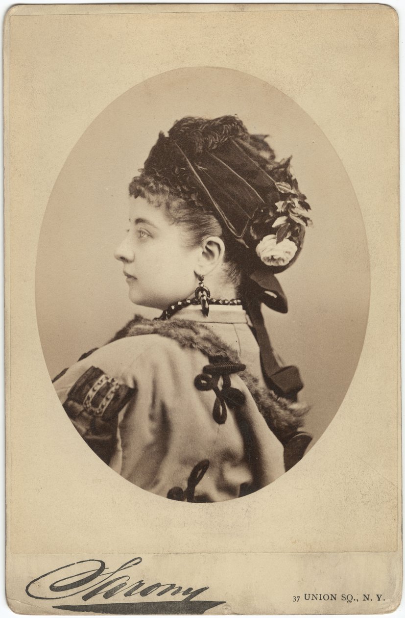 Portrét Pauline Lucca 1841-1908 od Napoleon Sarony