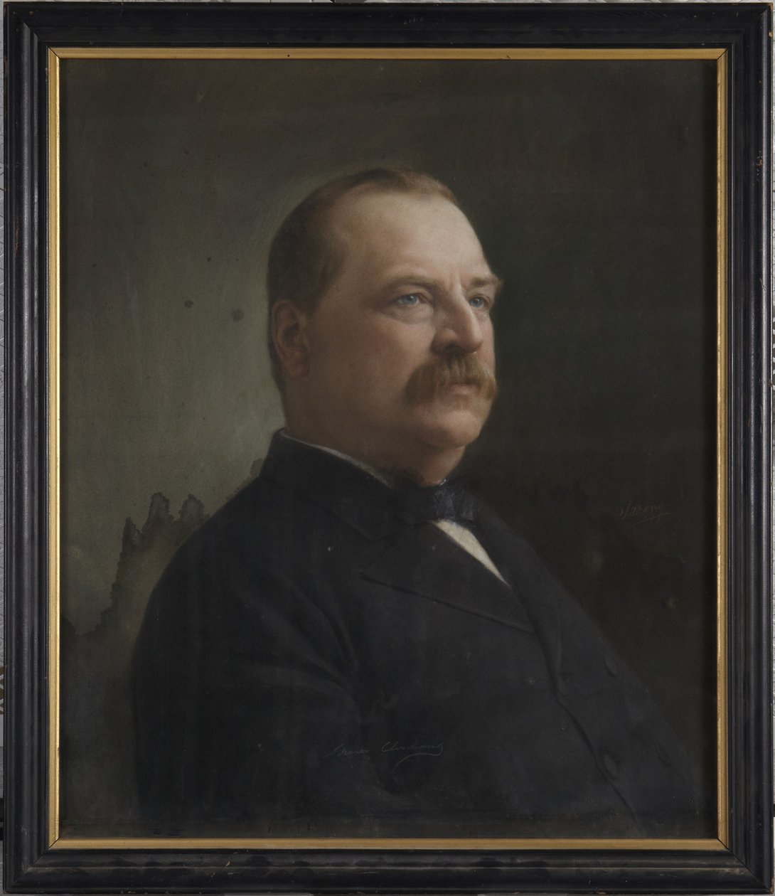 [Stephen] Grover Cleveland (1837-1908) od Napoleon Sarony