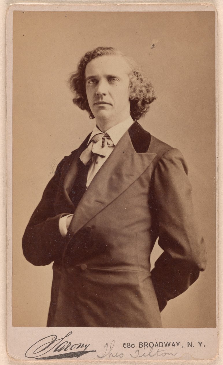 Theodore Tilton od Napoleon Sarony