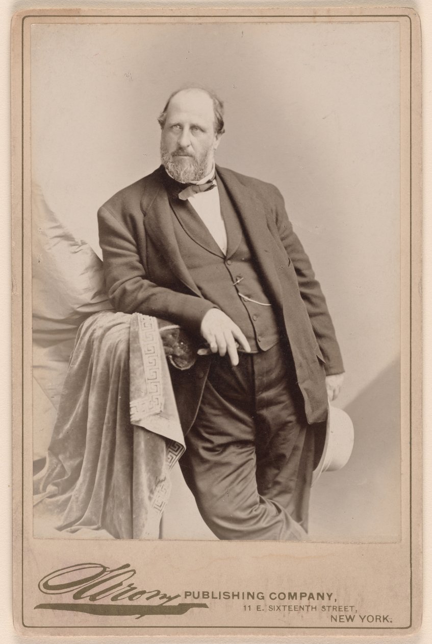 William Marcy Tweed od Napoleon Sarony