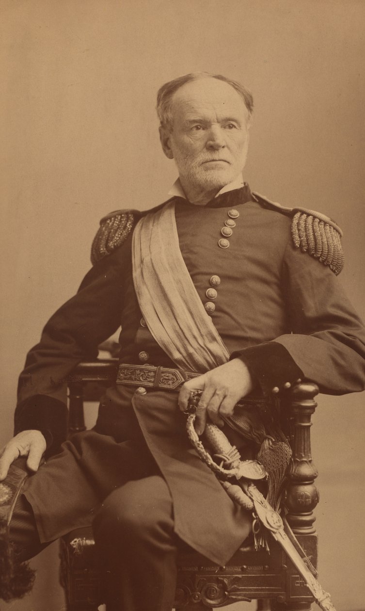 William T. Sherman od Napoleon Sarony