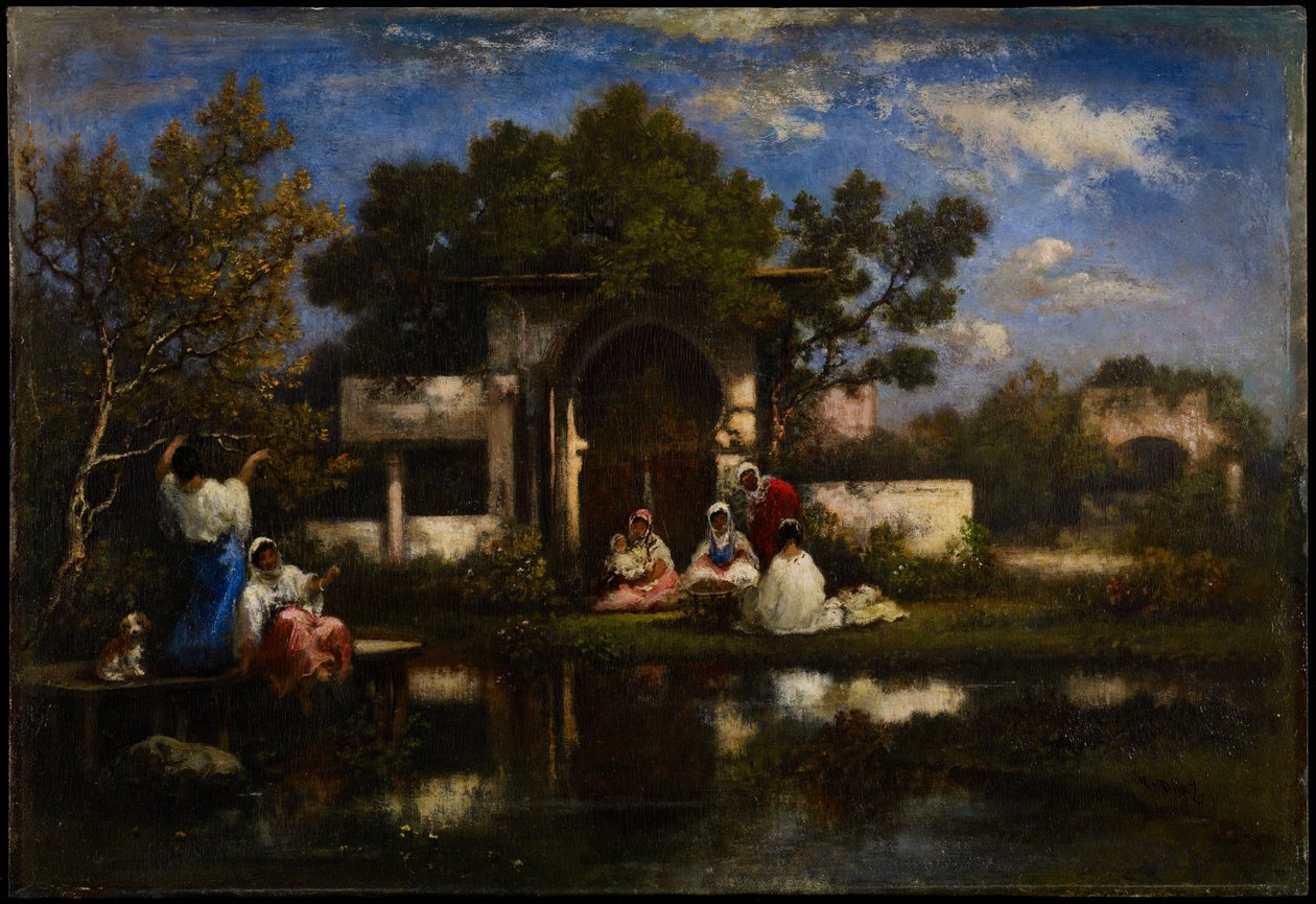 Seraglio, Konstantinopol, 1865-75 od Narcisse Virgile Diaz de la Peña