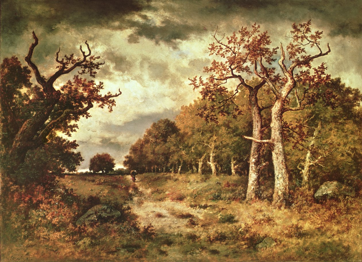 Okraj lesa, 1871 od Narcisse Virgile Diaz de la Peña