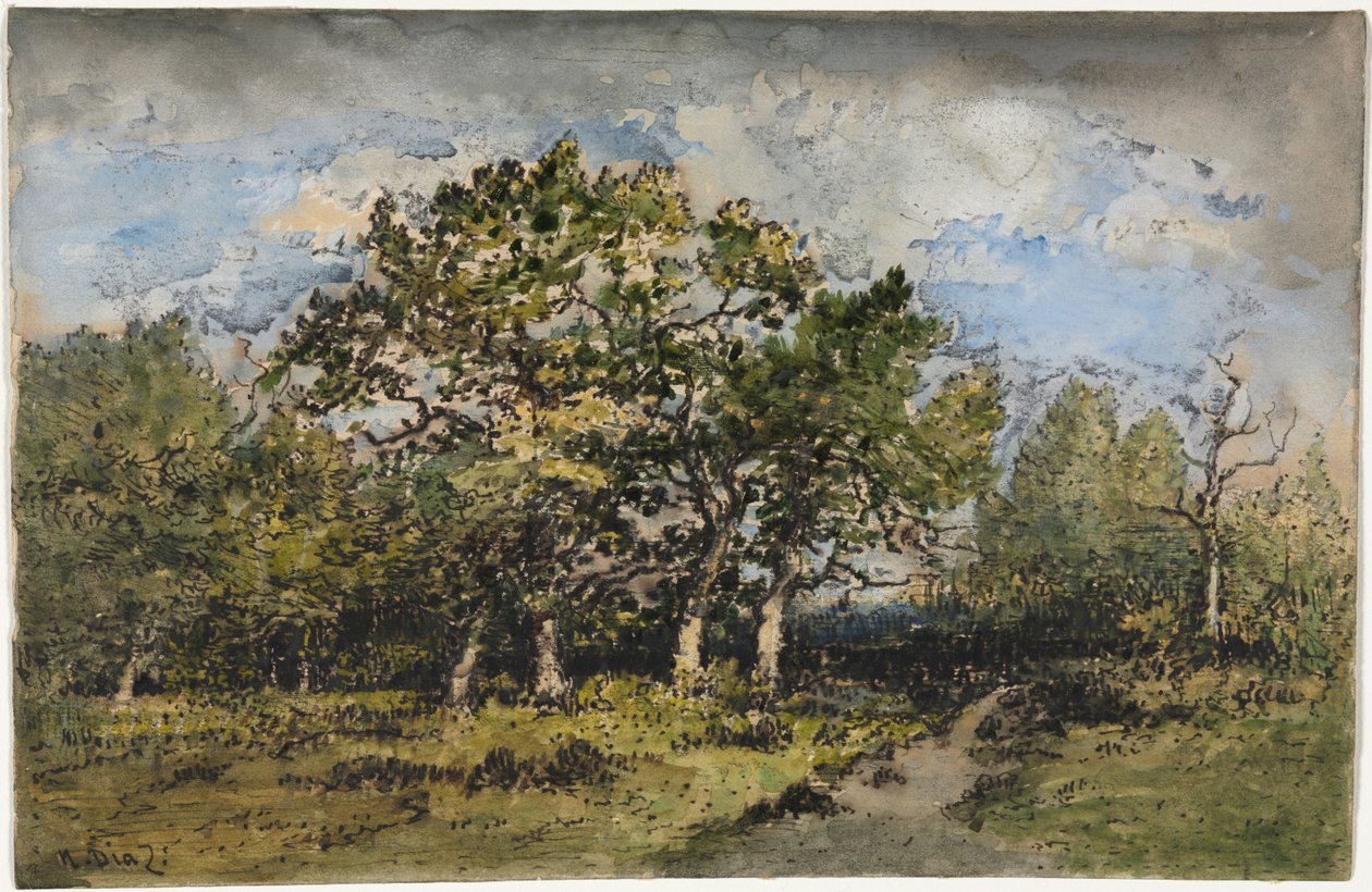 Krajina, c. 1860. od Narcisse Diaz de la Pena