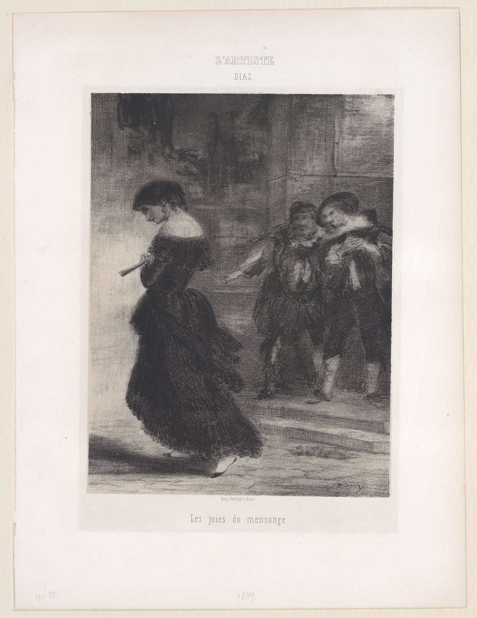 Radosti lhaní, 1830-76., 1830-76. od Narcisse Virgile Diaz de la Peña