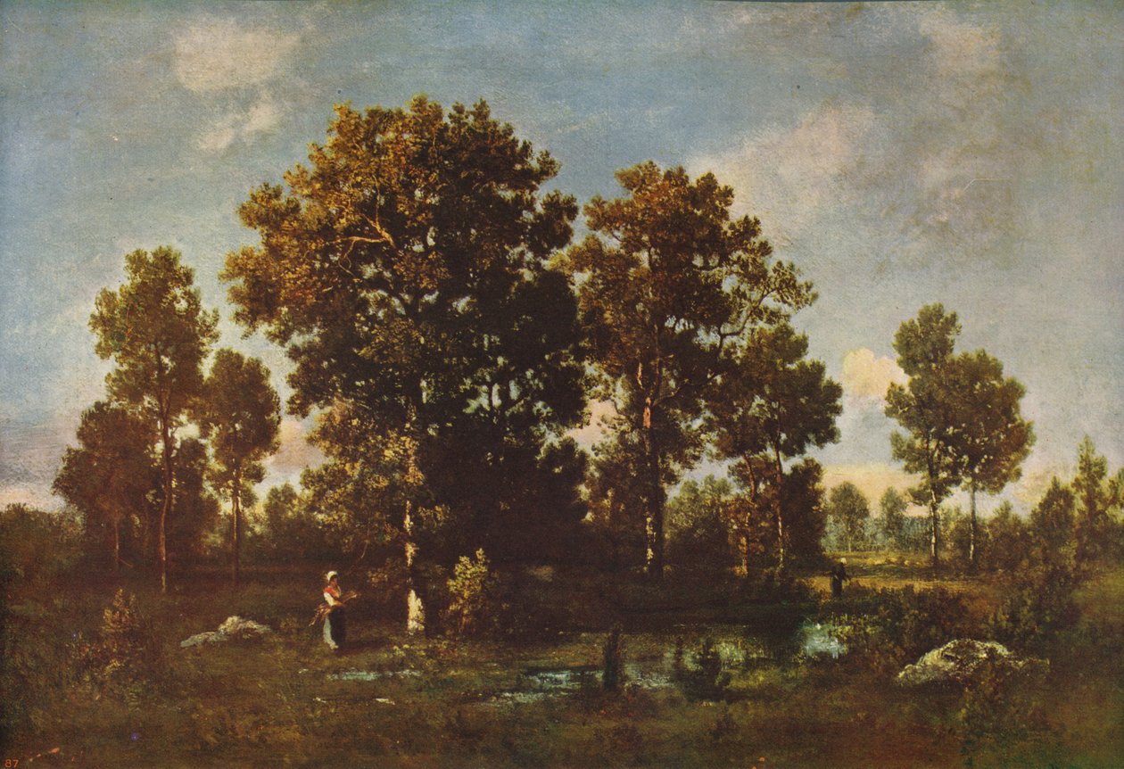 Slunečné dny v lese, c1850, c1915 od Narcisse Virgile Diaz de la Peña