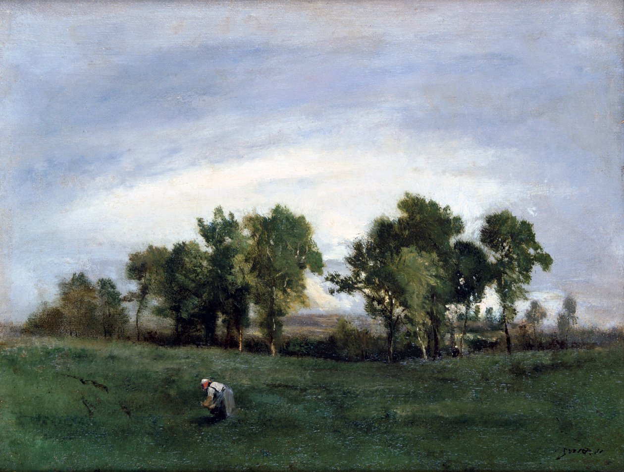 Žena na venkově, c1828-1876 od Narcisse Virgile Diaz de la Peña