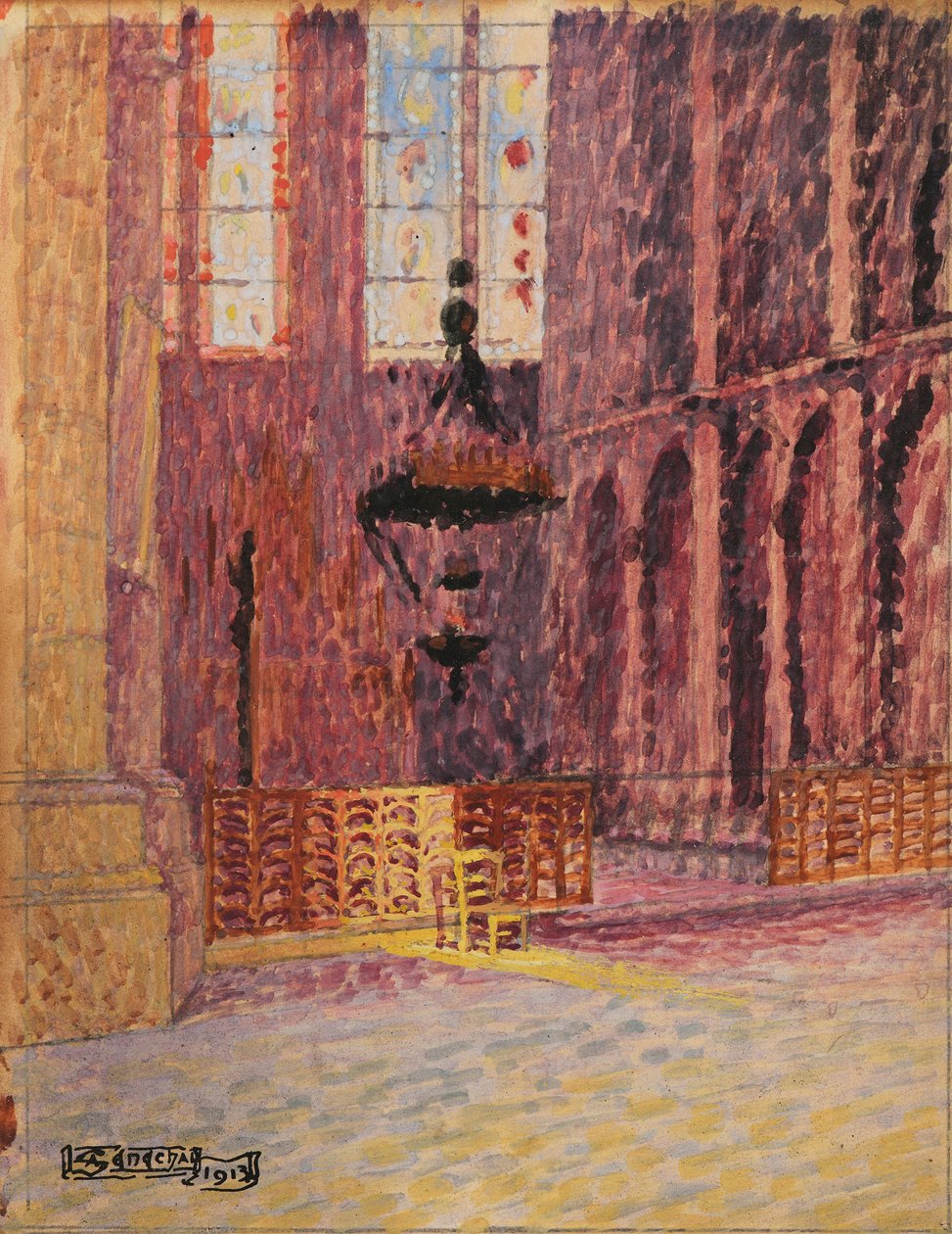 Notre Dame de Reims, Absidální kaple od Narcisse Virgilio Díaz