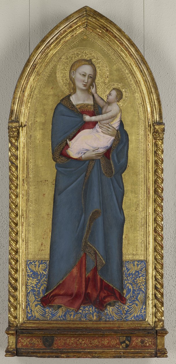 Stojící Madona s dítětem od Nardo di Cione