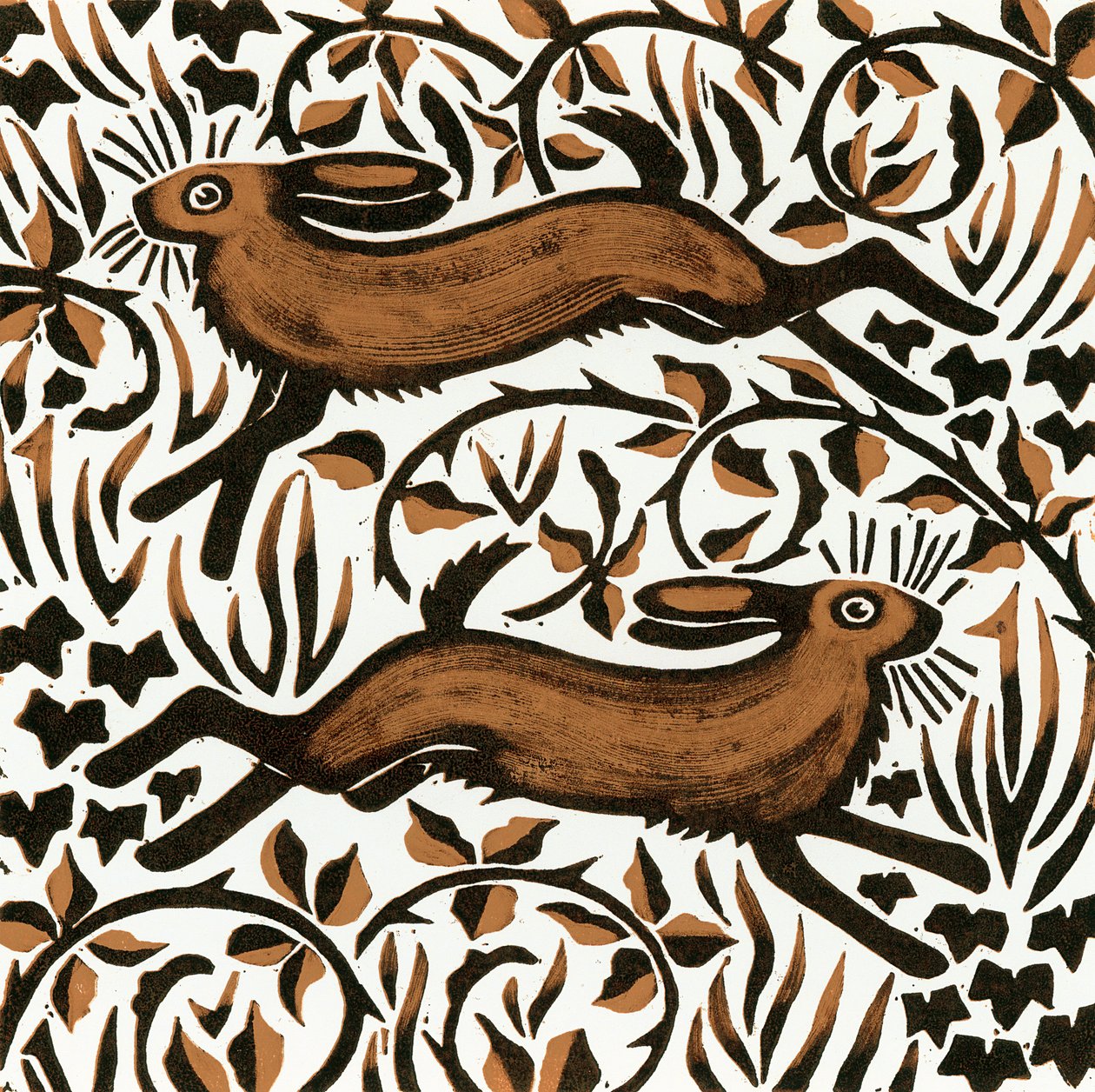 Bramble Hares, 2001 od Nat Morley