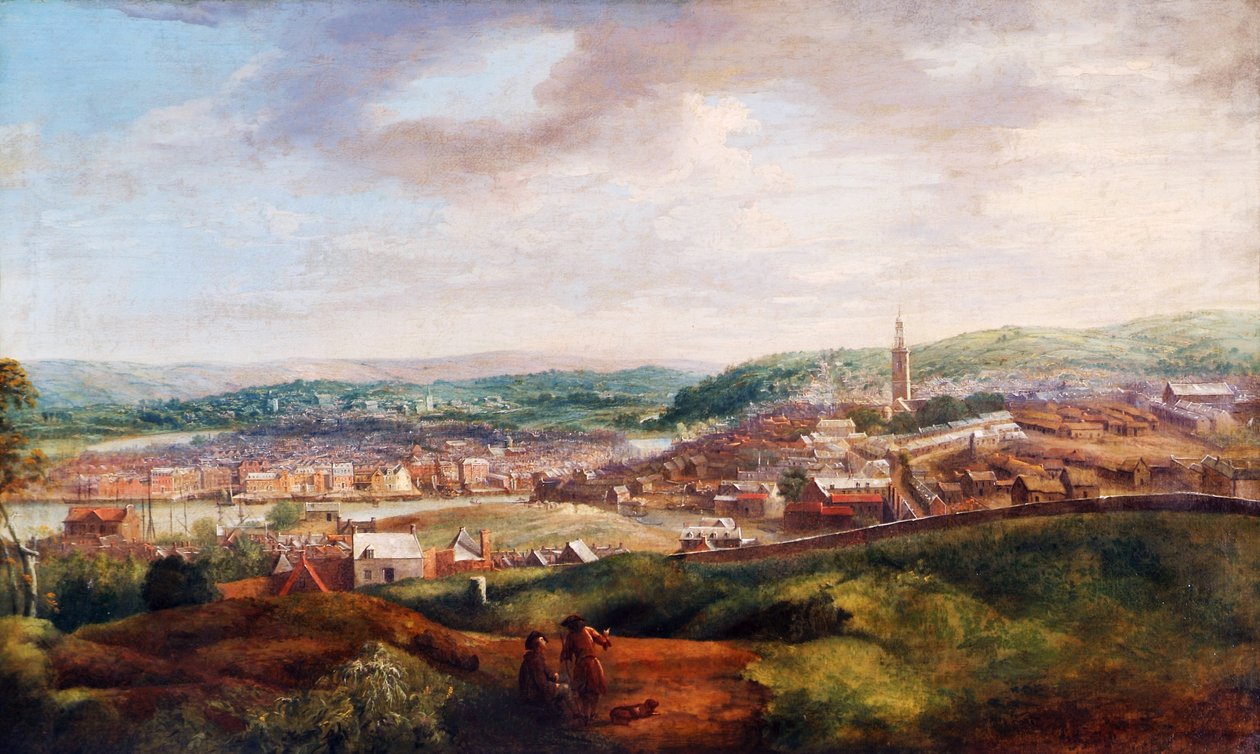 Pohled na Cork, 1780 (podrobnosti viz 76429) od Nathaniel Grogan