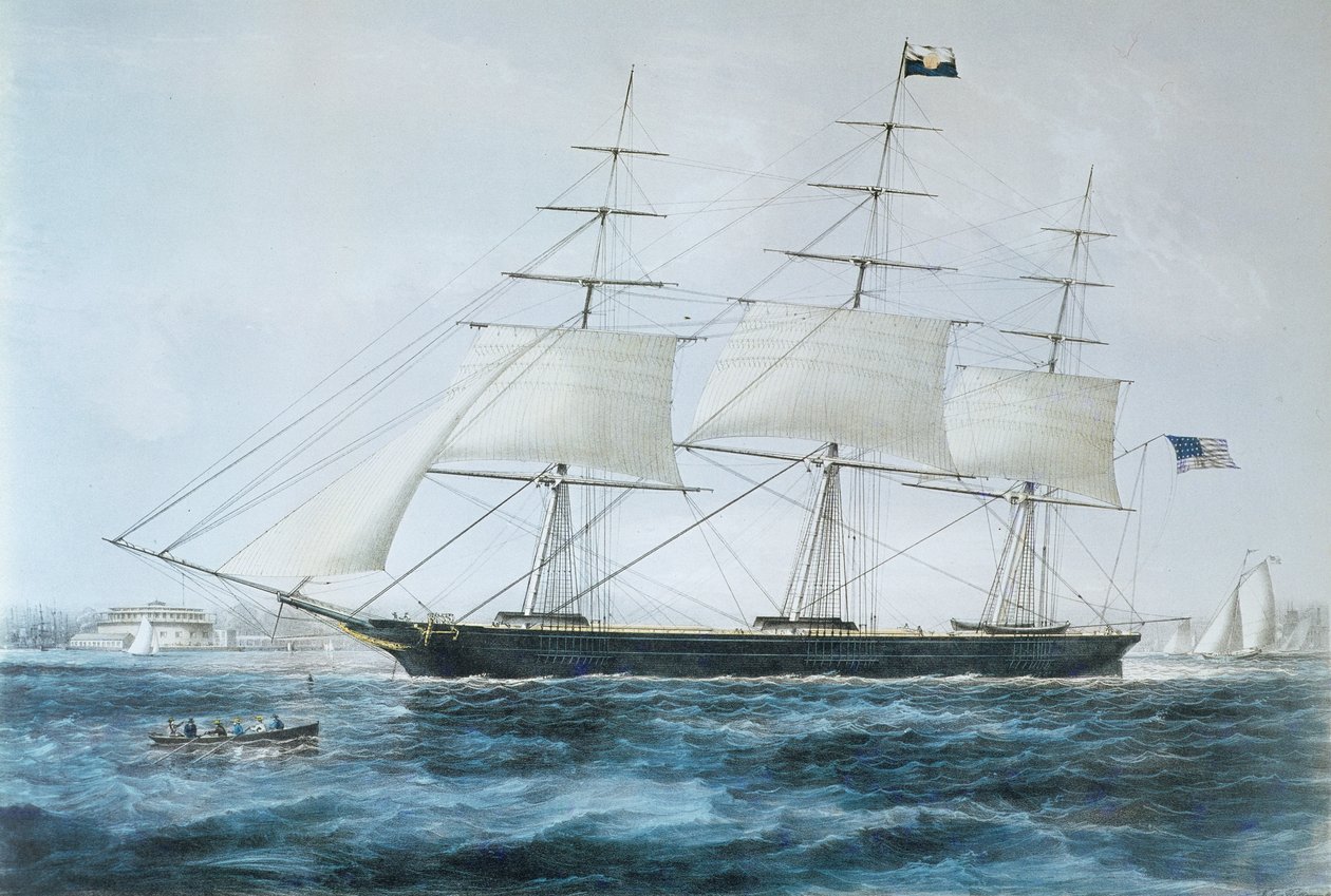 Americká Clipper Ship 