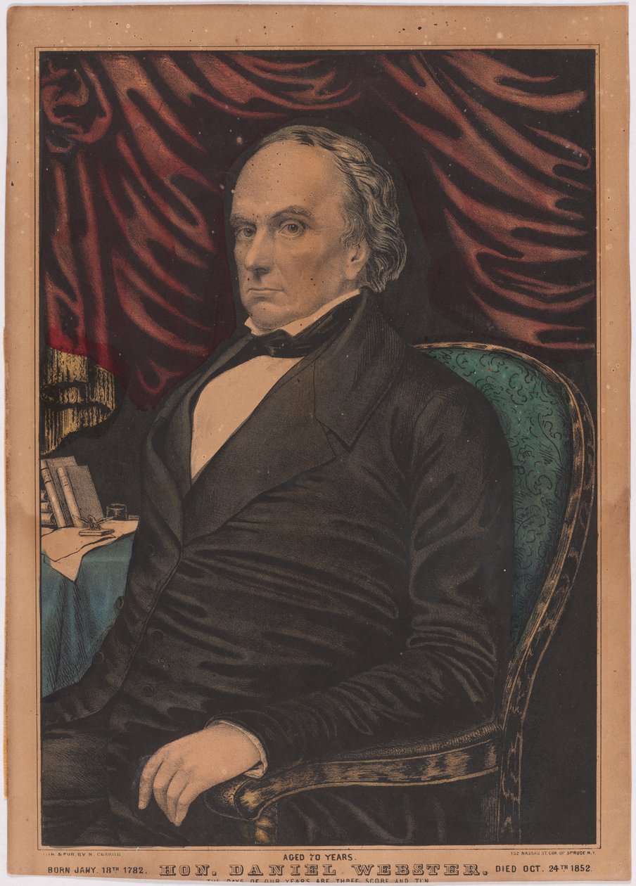 Daniel Webster od Nathaniel Currier