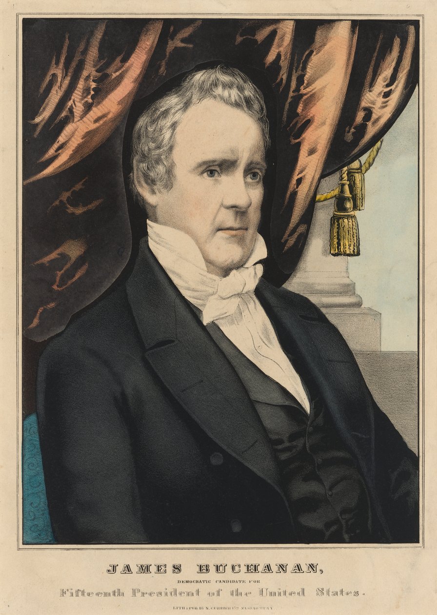 James Buchanan od Nathaniel Currier
