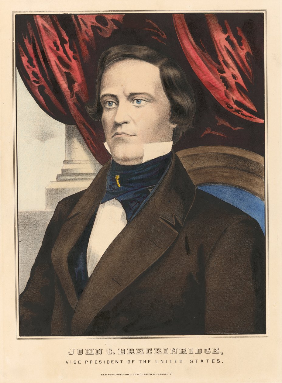John Cabell Breckinridge od Nathaniel Currier