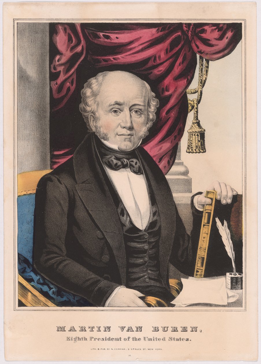 Martin Van Buren od Nathaniel Currier