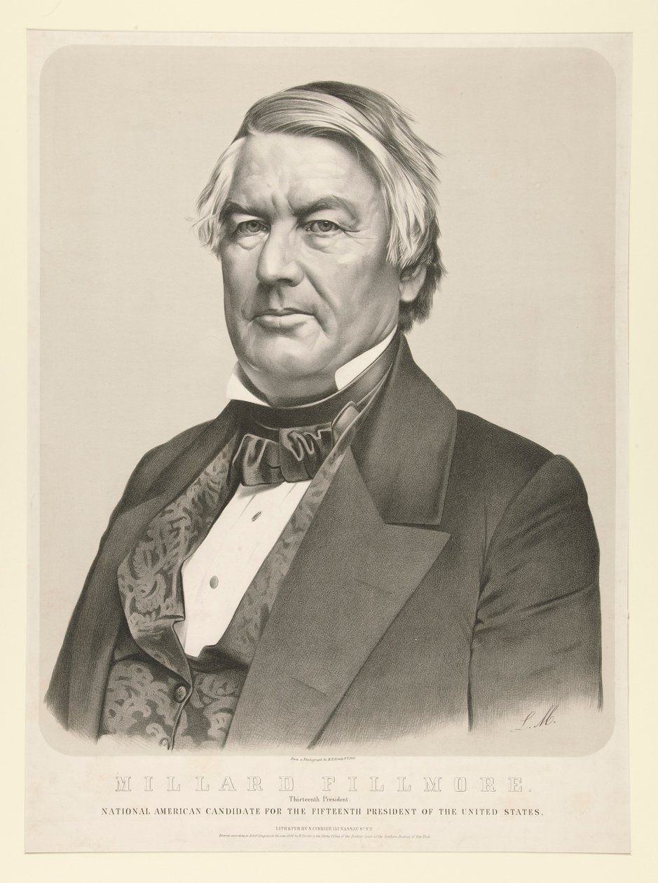Millard Fillmore, třináctý prezident od Nathaniel Currier