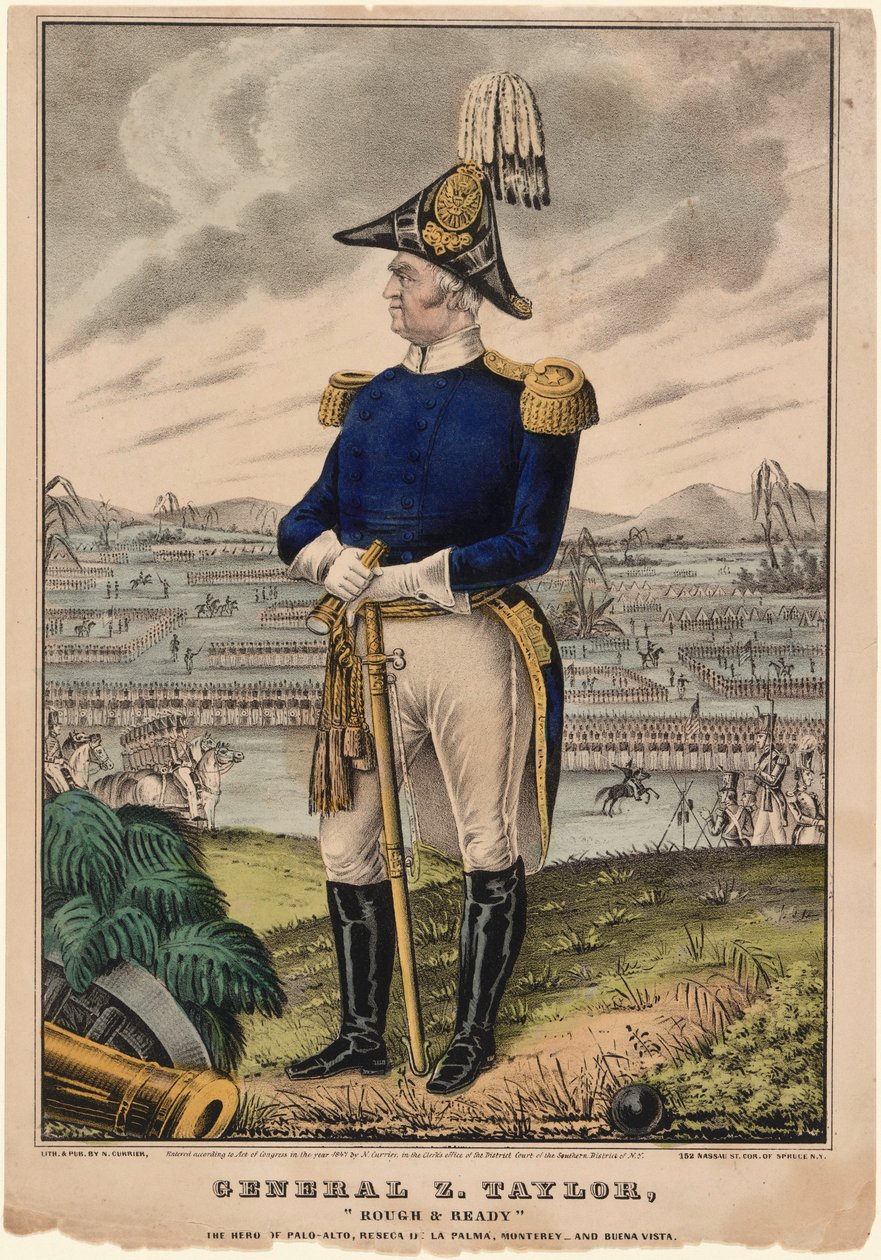 Zachary Taylor od Nathaniel Currier
