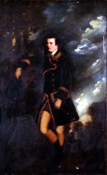 Portrét lovce od Nathaniel Dance Holland