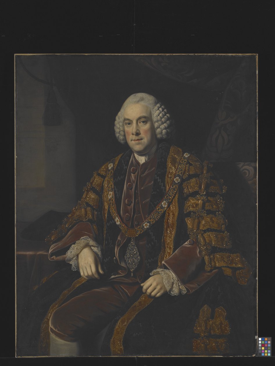 Lord Mayor of London (olej na plátně) od Nathaniel Dance