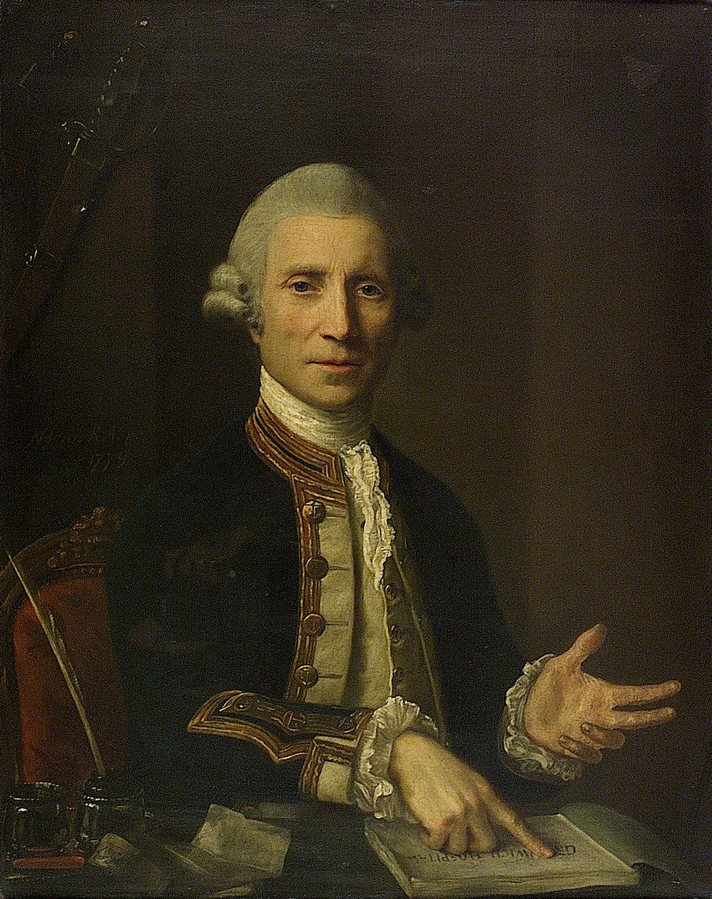 Kapitán Thomas Baillie (zemř. 1802) od Nathaniel Hone